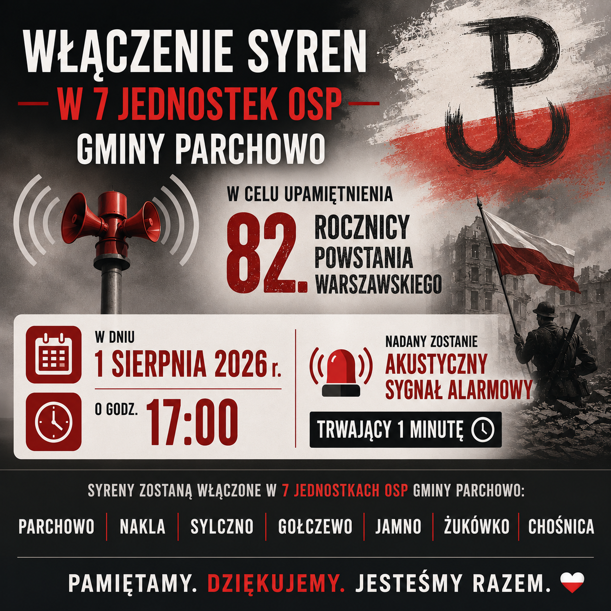 Plakat informacyjny